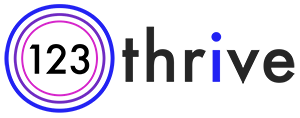 123 THRIVE Logo
